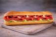 Mortadella And Cheese Sandwich