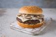 Mushroom Swiss Burger