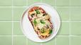 Tomato, Cheese and Mushroom Toast