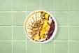Peach and Banana Acai Bowl
