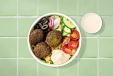 Middle Eastern Falafel Salad
