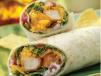 Crispy Chicken Wrap With Fries