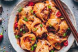 Non Veg Schezwan Steamed Wontons