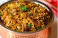 Mushroom Chettinad Biryani