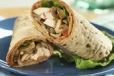 Mushroom Chilli Kathi Roll