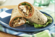 Mushroom Kathi Roll