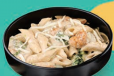 Prawns White Pasta
