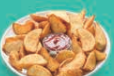 Potato Wedges Plate