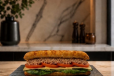 Tuna Tide Sandwich With Wedges 