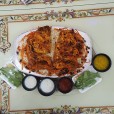 Afghani Pulao with full grill