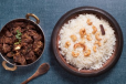 Ghee Rice With Beef Curry