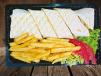 Chicken Lemon Wrap With French Fries