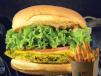 Chicken Burger With Fries