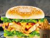 Grilled Chicken Chipotle Burger With Fries