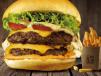 New York Talk Double Beef Burger With Fries