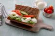 Avocado and Egg In Toast Bread