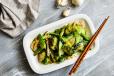 Stir Fry Exotic Asian Greens