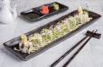 Crispy asparagus roll