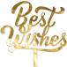 Best Wishes Acrylic Cake Topper