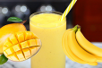 Banana And Mango Mix Milkshake