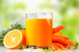 Orange And Carrot Mix Juice