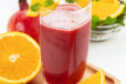 Pomegranate And Orange Mix Juice