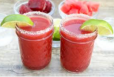 Watermelon, Strawberry And Pomegranate Mix Juice