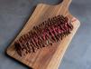 Red Waffle Stick With Nutella
