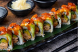 Red Caterpillar Roll (8 Pieces)