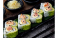 Salmon Avocado Roll (Cooked) 08 Pieces