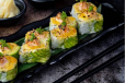 Salmon Saikyo Avocado Roll  (Cook) 08 Pieces
