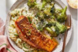 Grilled Salmon Mash