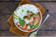 Chicken Thai Curry With Garlic Rice