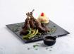 Grilled Lamb Chops Plate