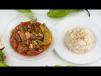 Okra Stew Meal with Meat or Chicken 