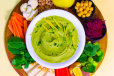 Spinach & Basil Hummus