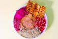 Halloumi & Muhammara Hummus Bowl