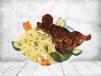 Chicken Charcoal With Rice
