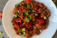 Chilly Mushroom Dry