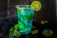 Blue Lagoon Mojito