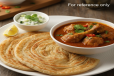 Parota (2) with Chicken curry