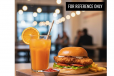 Combo- Juice and Chicken Burger
