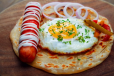 Hotdog Poratha