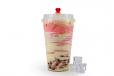 StrawBerry CheeseCake BoBa Milk