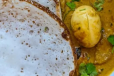 Appams 3 with Egg Curry