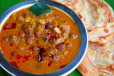 Porottas 2 with kadala Curry