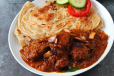 Porottas 2 with Beef Curry