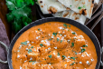 Butter Naans 2 with Paneer Butter Masala