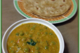 CHAPPATHI 3 WITH GREEN PIECE MASALA