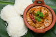 IDIYAPPAM 3 WITH NADAN CHICKEN CURRY 250 CC